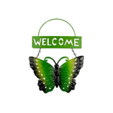Rowan Glitter Butterfly Welcome Sign | Assorted Colour | 29cm - Choice Stores