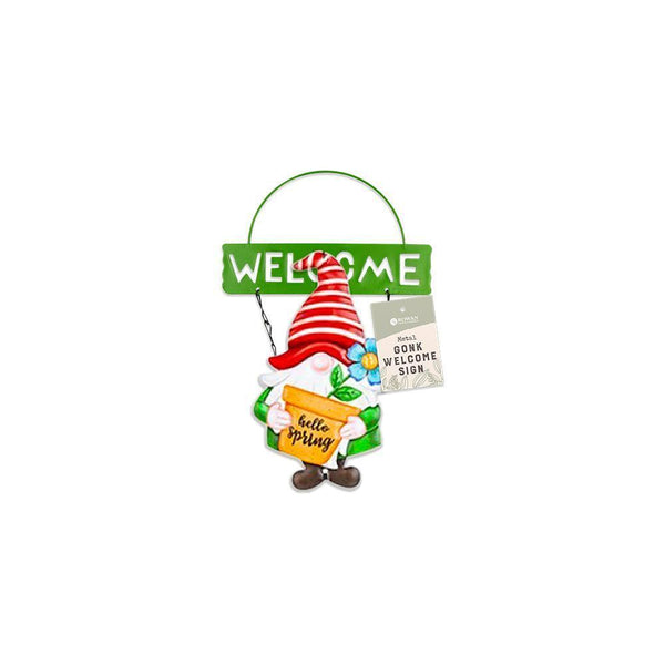 Rowan Gonk Metal Welcome Sign | Assorted Design - Choice Stores