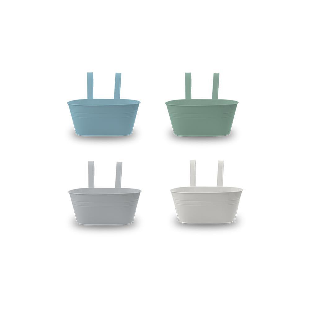 Rowan Hanging Metal Planter | Assorted Colour | 12.5cm - Choice Stores