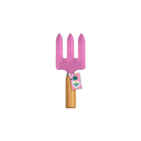 Rowan Kids Gardening Fork | Assorted Colour | 20cm - Choice Stores