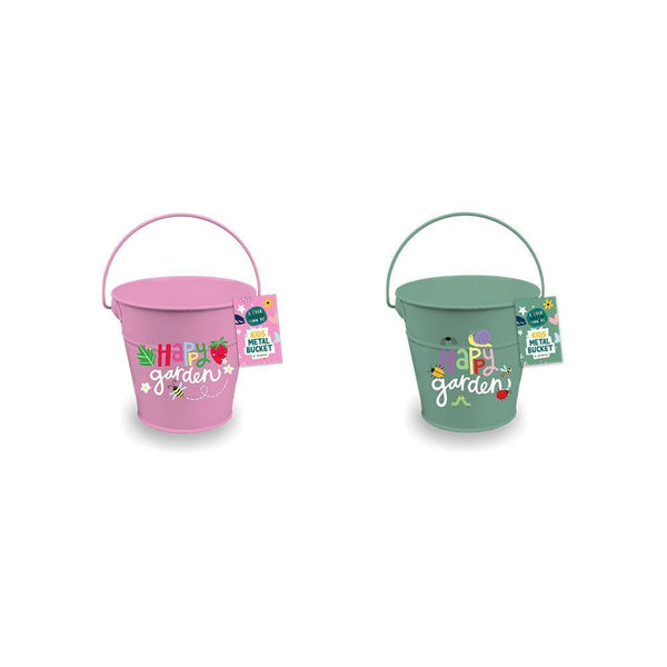 Rowan Kids Metal Bucket | Assorted Colour | 12.5cm - Choice Stores