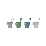 Rowan Metal Fence & Balcony Hanging Pot | Assorted Colour | 15cm - Choice Stores