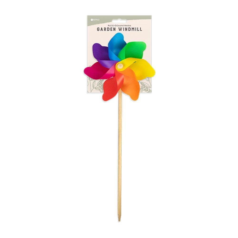 Rowan Multi Coloured Garden Windmill - Choice Stores