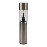 Rowan Solar LED Stainless Steel Flame Post Light | 17cm - Choice Stores