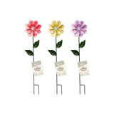 Rowan Solar Powered Flower Garden Stake | Assorted Colour | 49cm - Choice Stores