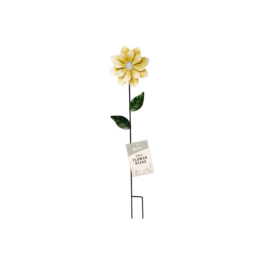 Rowan Solar Powered Flower Garden Stake | Assorted Colour | 49cm - Choice Stores