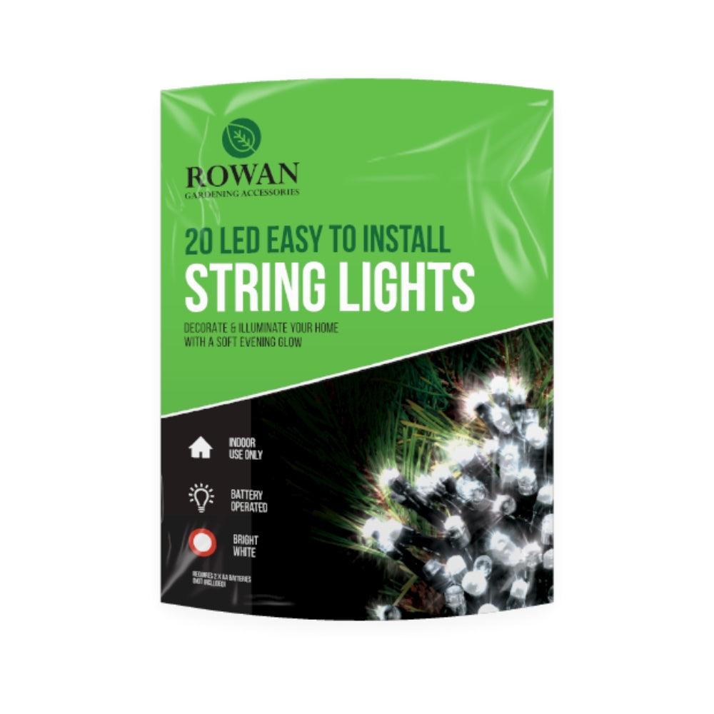 Rowan White LED String Lights | Pack of 20 - Choice Stores