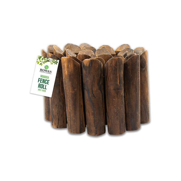 Rowan Wooden Fence Roll | Assorted Colour | 1m x 15cm - Choice Stores