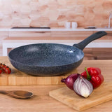 Russell Hobbs Blue Marble Non-Stick Frying Pan 28cm - Choice Stores