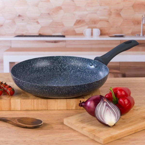 Russell Hobbs Blue Marble Non-Stick Frying Pan 28cm - Choice Stores