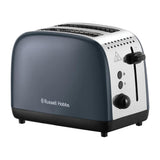 Russell Hobbs Long Slot 2 Slice Grey Toaster | 1670W - Choice Stores