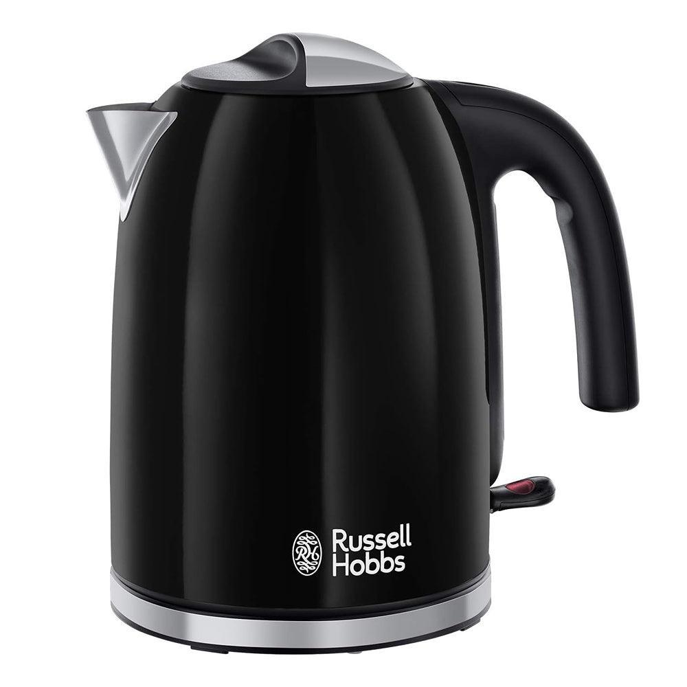 Russell Hobbs Stainless Steel Kettle Black | 1.7L - Choice Stores
