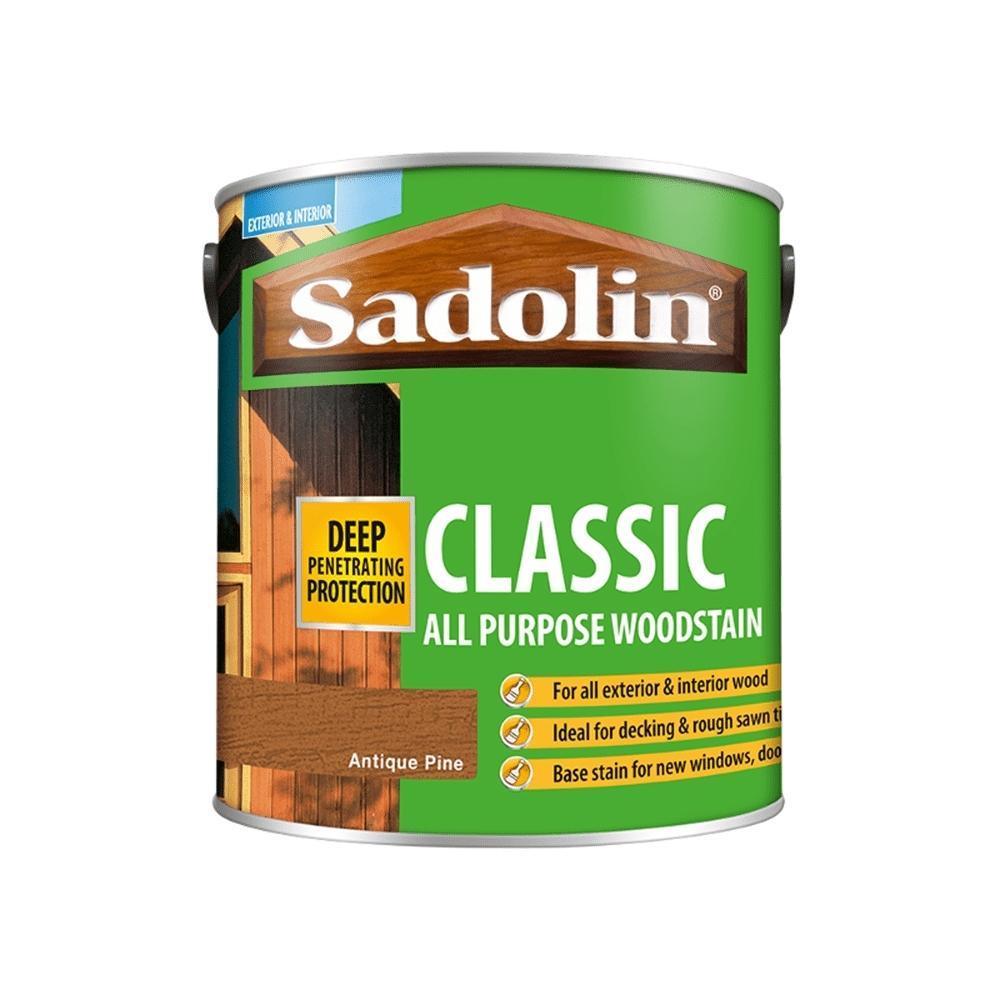 Sadolin Classic All Purpose Woodstain Antique Pine | 1ltr - Choice Stores