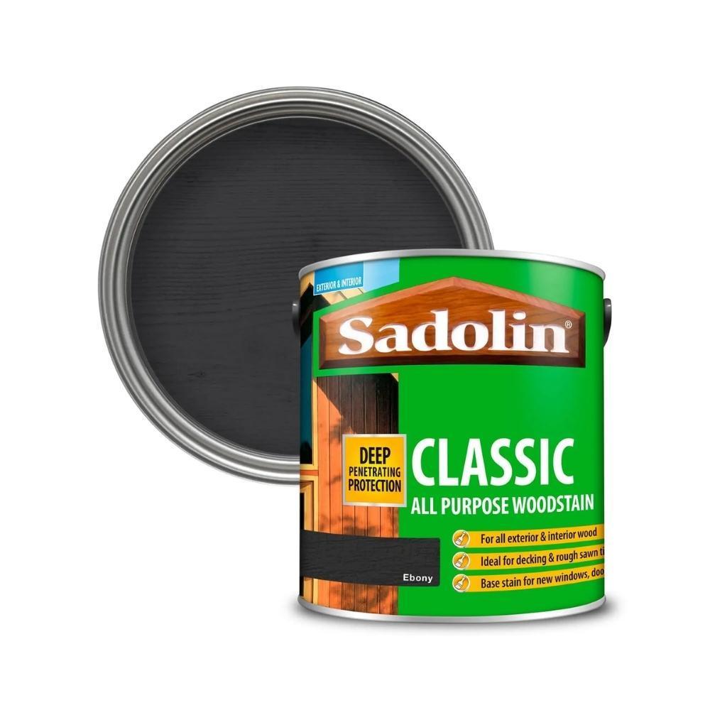 Sadolin Classic All Purpose Woodstain Ebony | 2.5L - Choice Stores