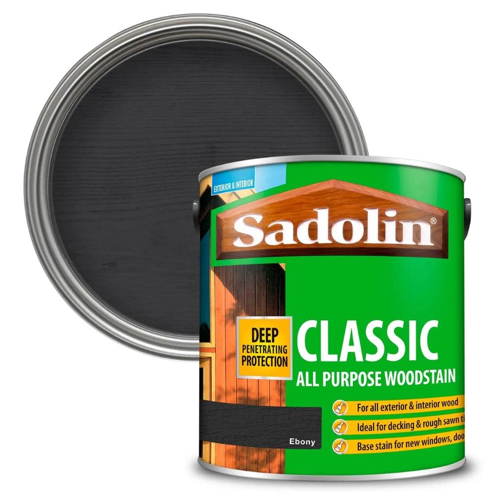 Sadolin Classic All Purpose Woodstain | Ebony - Choice Stores