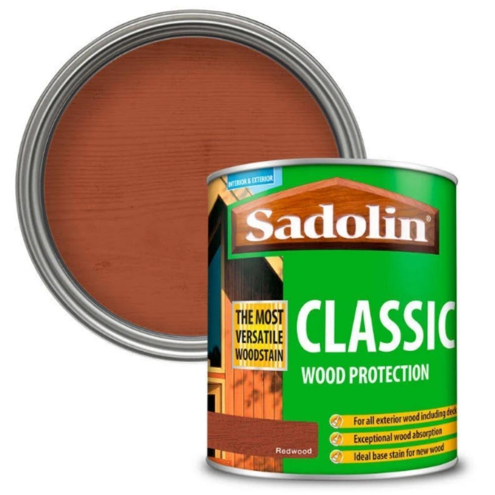 Sadolin Classic All-Purpose Woodstain Redwood | 2.5L - Choice Stores