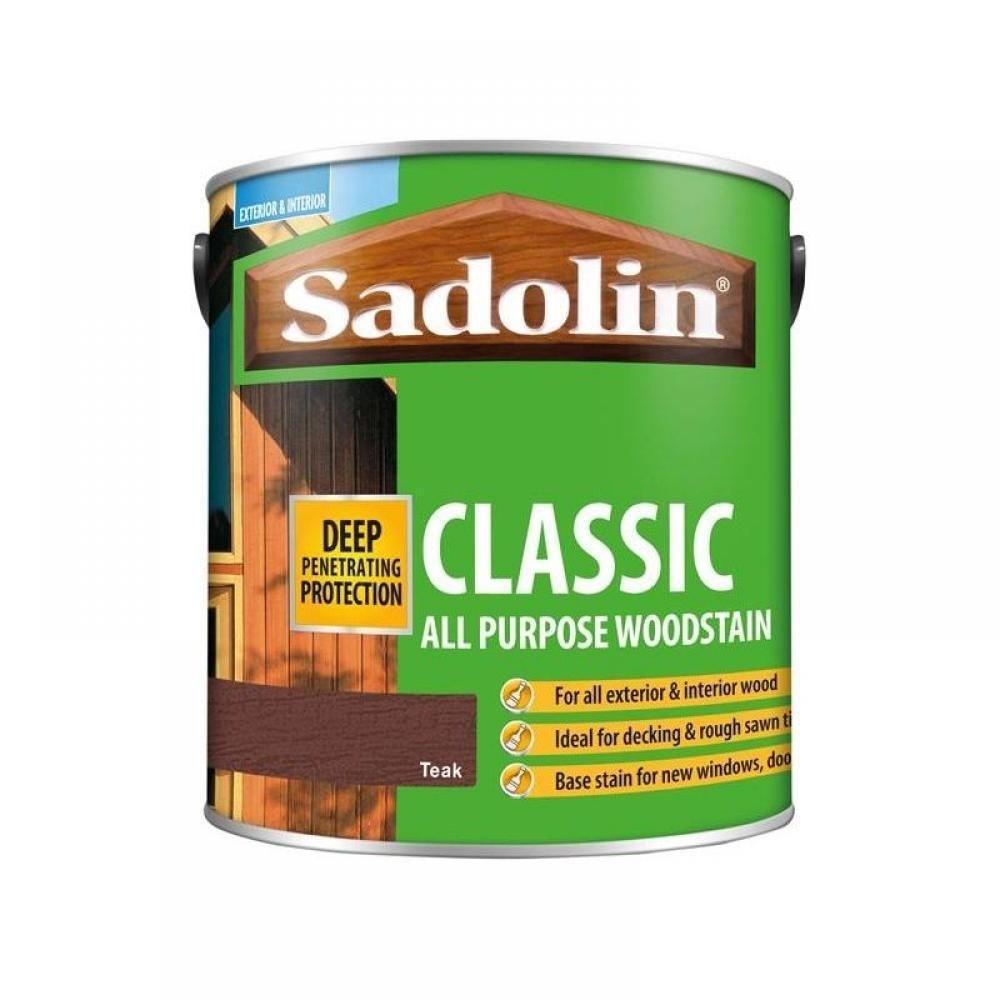 Sadolin Classic All Purpose Woodstain Teak | 2.5L - Choice Stores