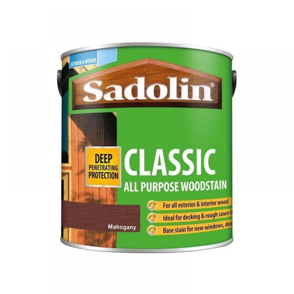 Sadolin Classic Wood protection Mahogany | 2.5ltr - Choice Stores