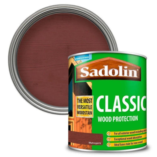 Sadolin Classic Wood protection Mahogany | 2.5ltr - Choice Stores