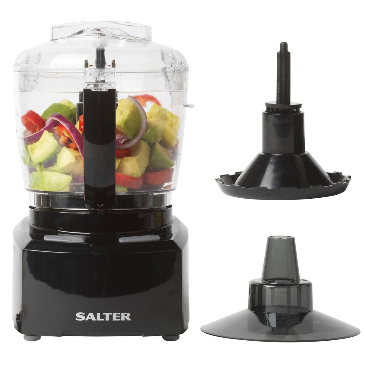 Salter 8 in 1 Compact Mini Choper Food Processor with 1 ltr Grater - Choice Stores