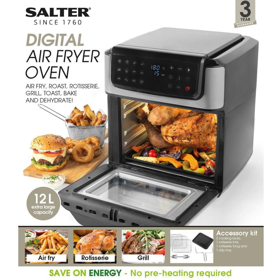 Salter Digital Air Fryer Oven | 12L - Choice Stores