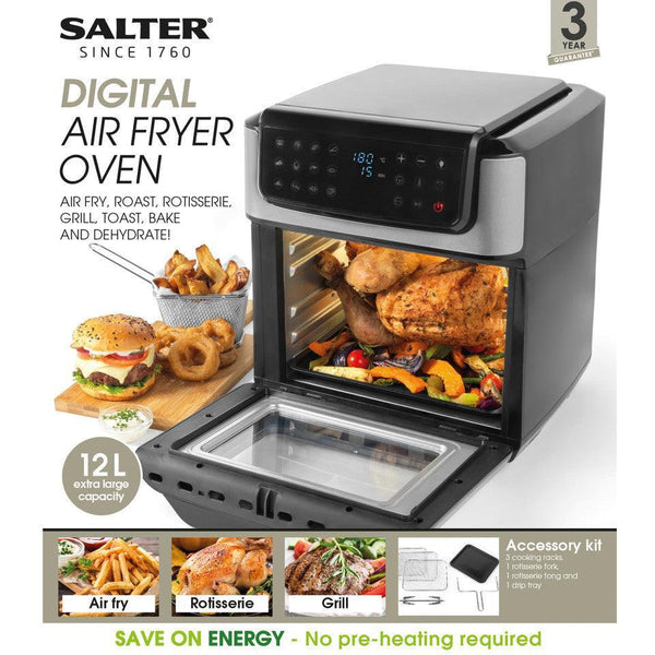 Salter Digital Air Fryer Oven | 12L - Choice Stores
