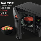 Salter Kuro Black Digital Microwave | 800W - Choice Stores