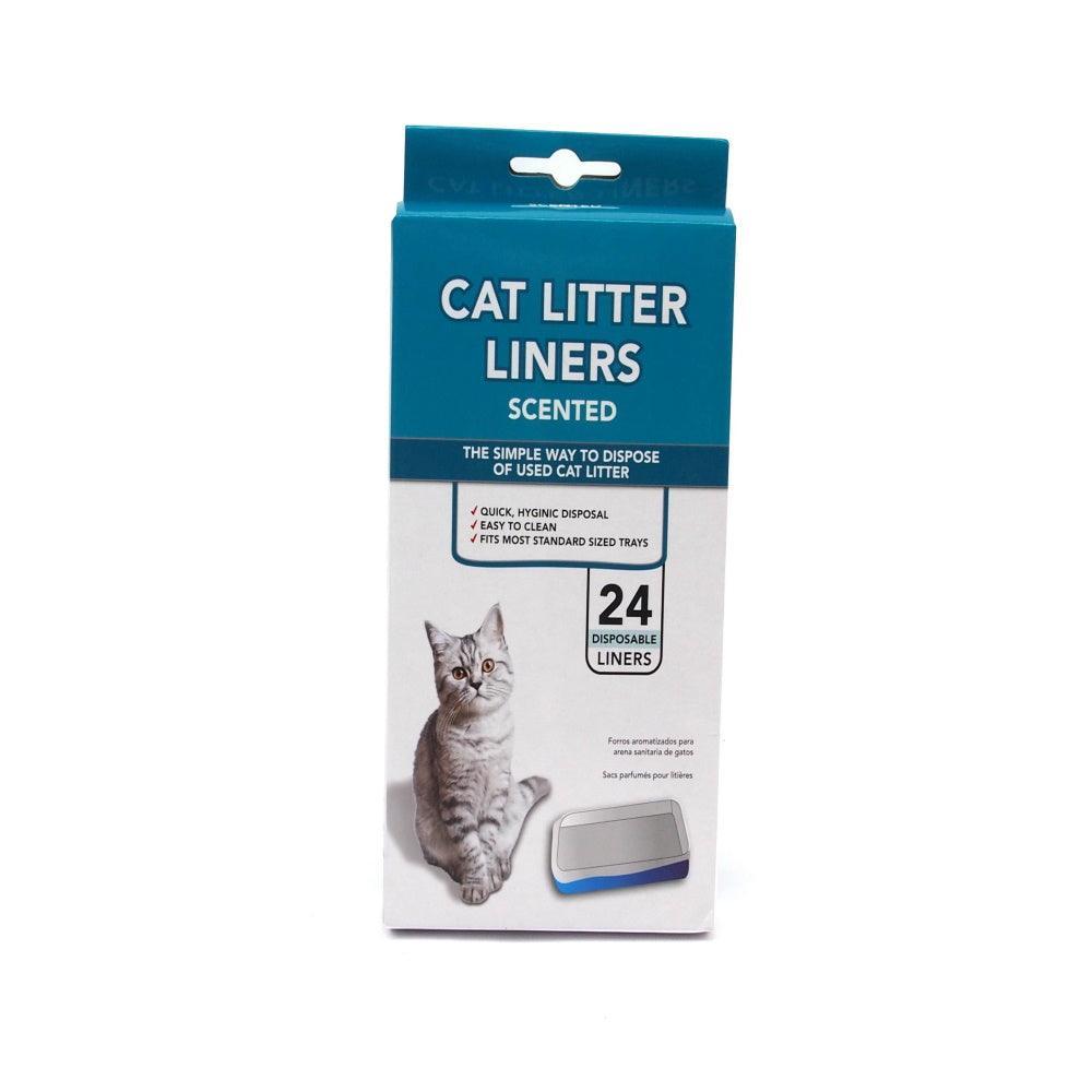 Scented Cat Litter Liners | 24 Pack - Choice Stores