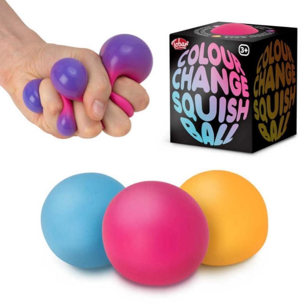Scrunchems Colour Change Squish Ball | Sensory Ball | Relives Stress &amp; Anxiety - Choice Stores