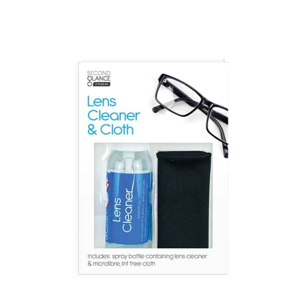Second Glance Glasses Cleaner &amp; Cloth Set | 30ml - Choice Stores