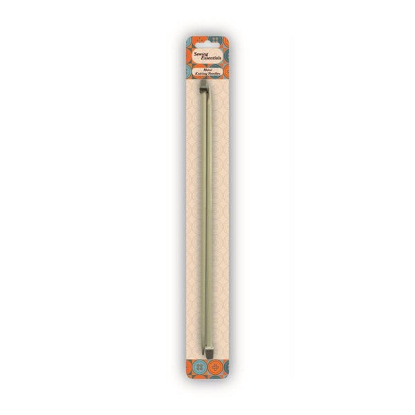 Sewing Essentials Metal Knitting Needles | Pack of 2 - Choice Stores