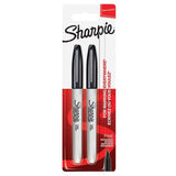 Sharpie Permanent Markers Fine Point Black 2pk - Choice Stores