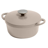 Simply Home Cast Aluminium Cream Casserole Dish | 28cm - Choice Stores