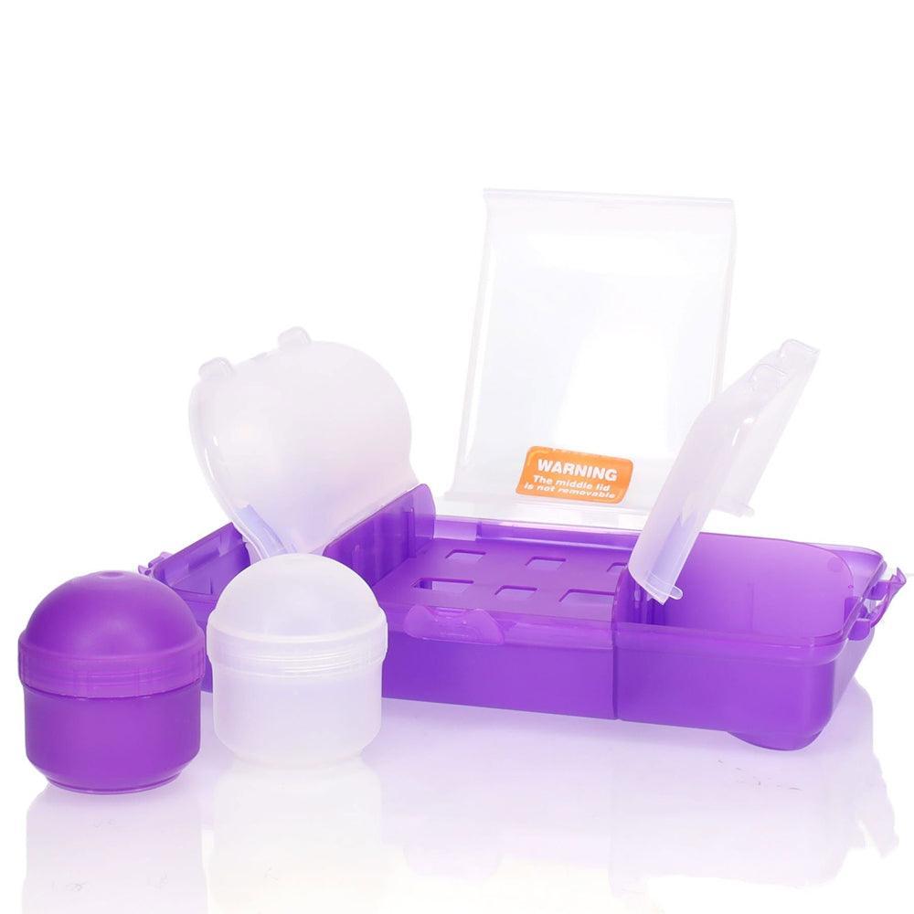 Smash Nude Food Movers Rubbish Free Lunchbox with Fruit Containers | Assorted - Choice Stores