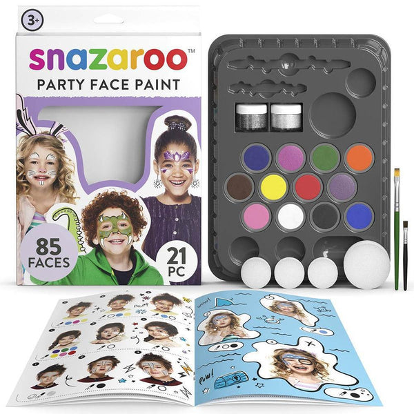 Snazaroo Ultimate Party Face Paint Pack - Choice Stores