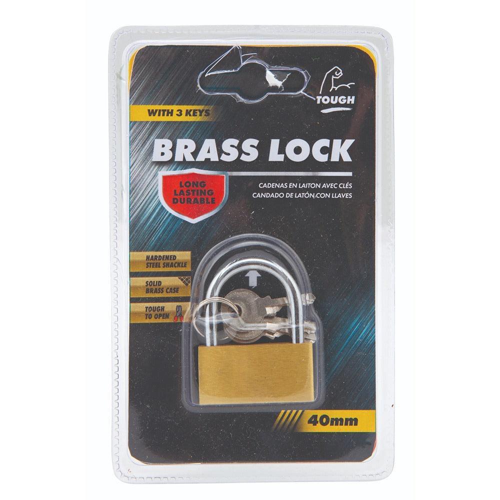 Solid Brass 40mm Padlock - Choice Stores