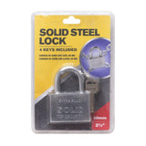Solid Steel Padlock | 60 mm | Strong & Durable - Choice Stores