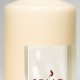 Spaas Unscented Pillar Candle | Up to 90 Hours Burn Time - Choice Stores