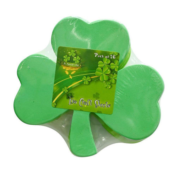 St Patrick's Day Eva Craft Sheets | Pack of 16 - Choice Stores