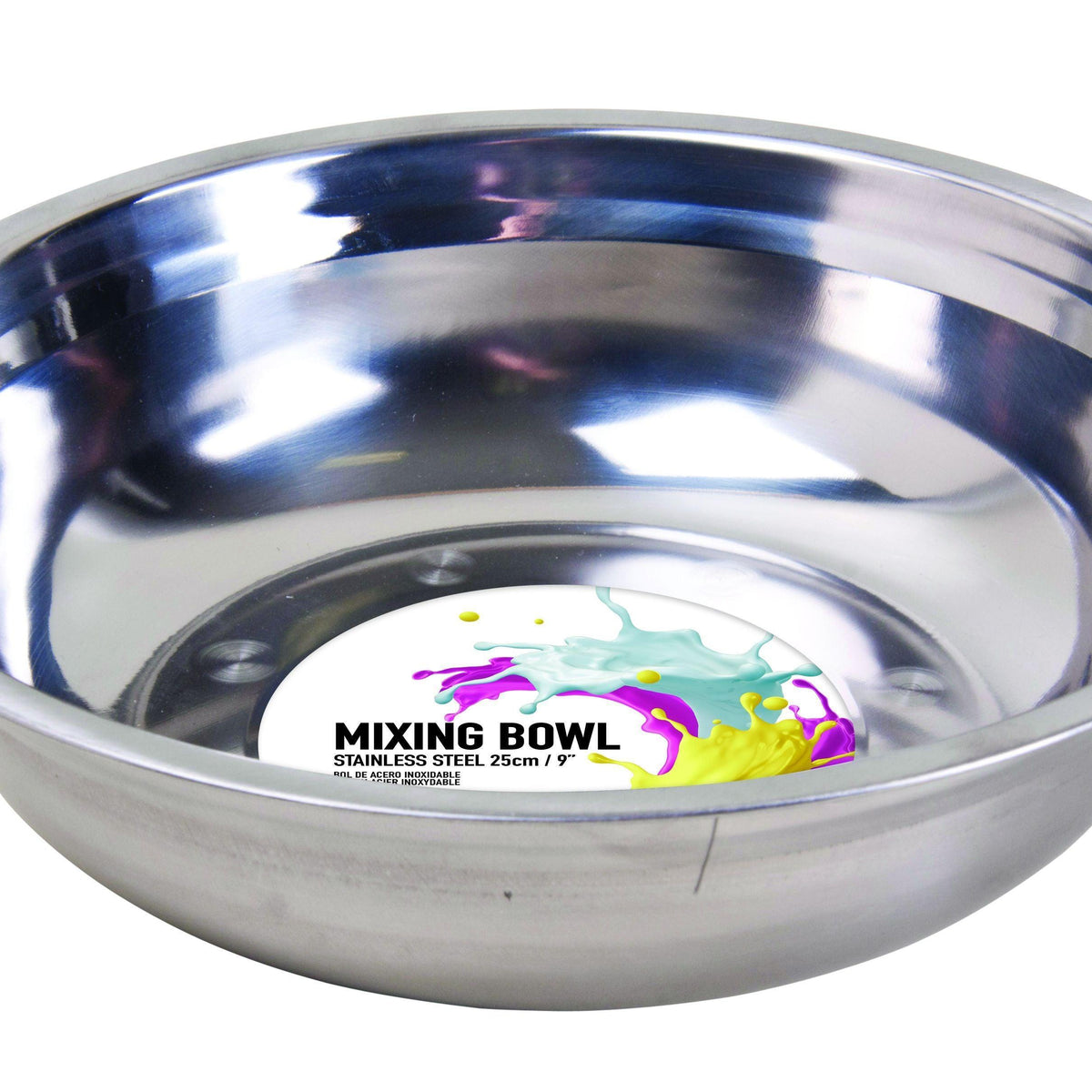 Stainless Steel Mixing Bowl Large | 25cm | 9in - Choice Stores