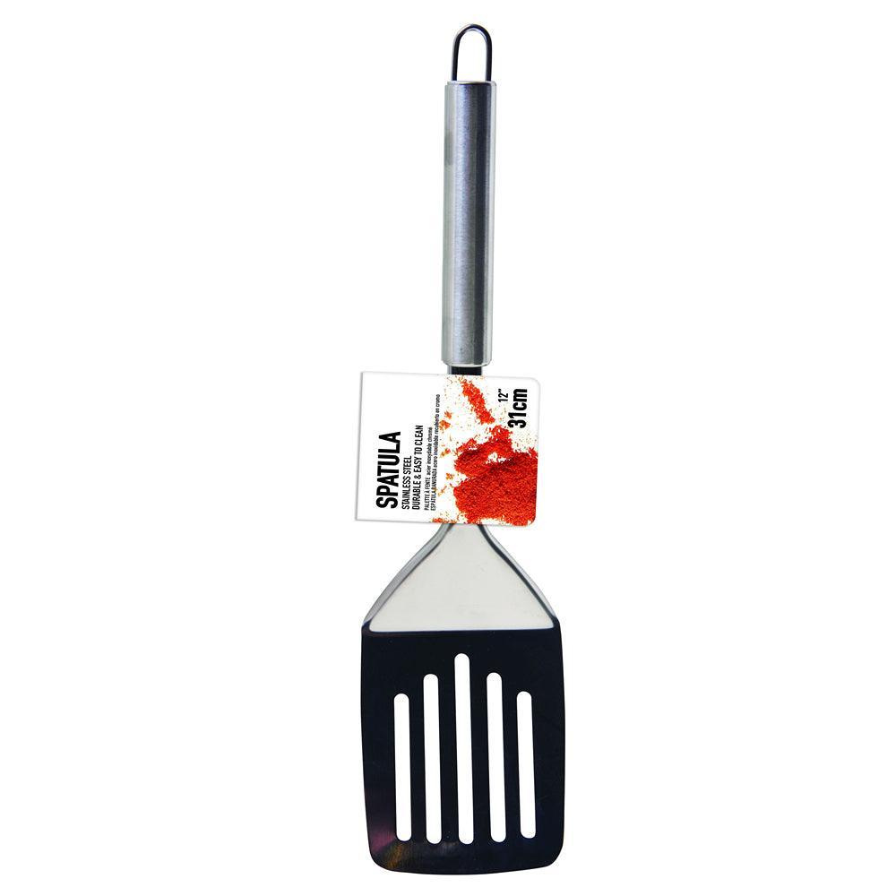 Stainless Steel Slotted Turner 31cm - Choice Stores