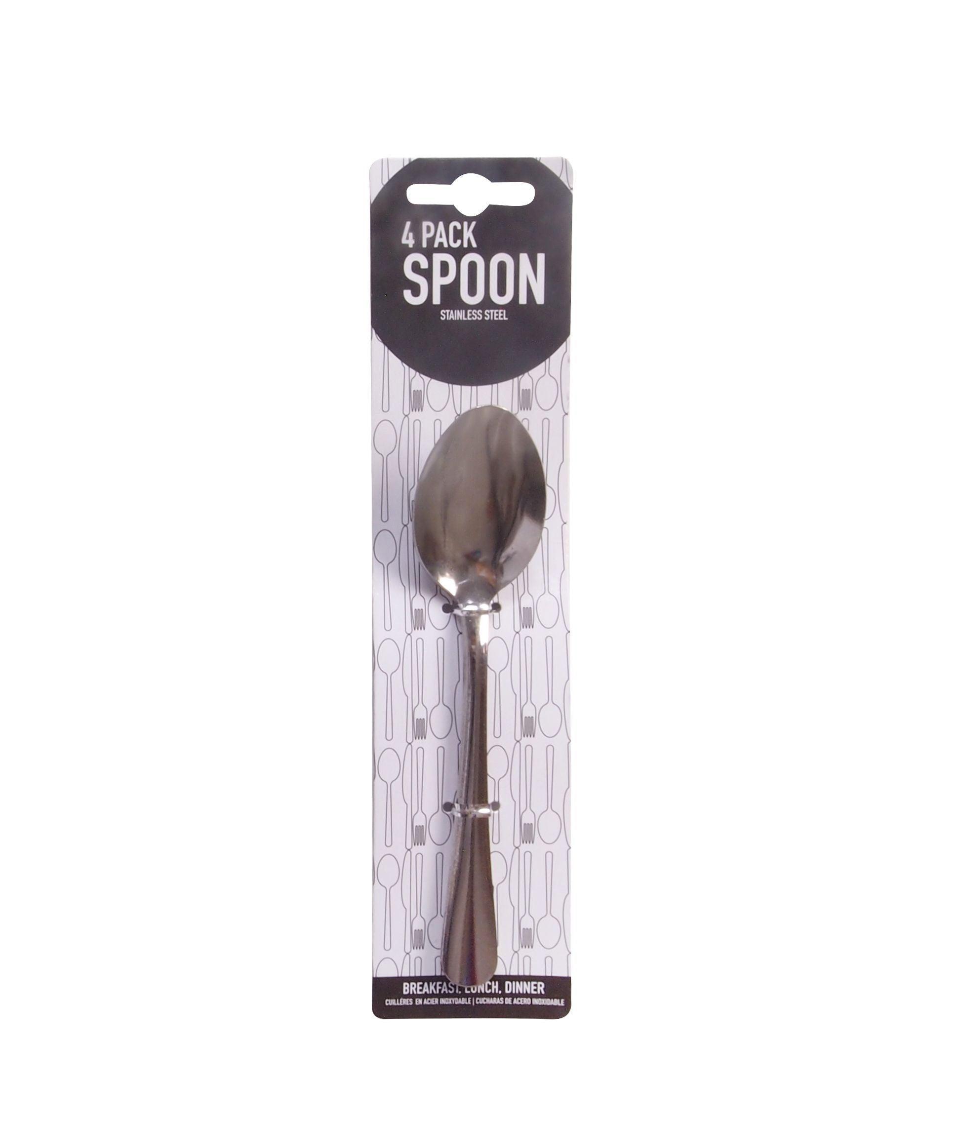 Stainless Steel Spoons | 4 Pack - Choice Stores