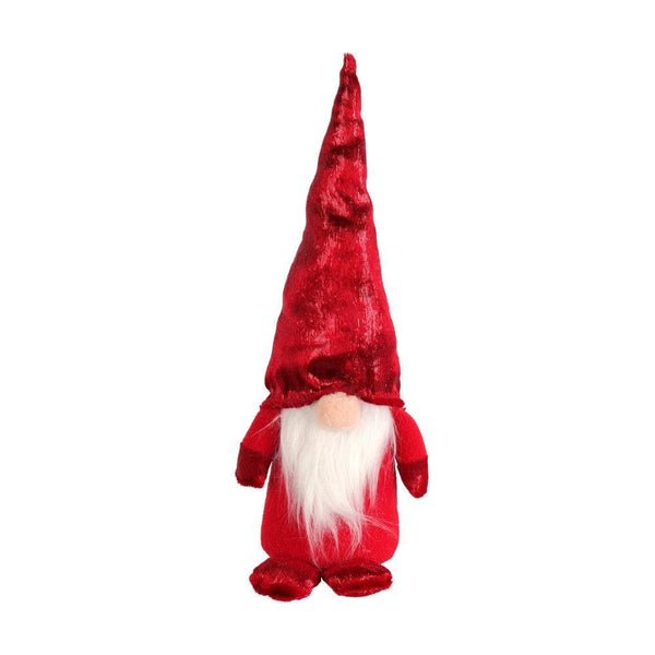 Standing Cosy Gnome Decoration with Long Beard | 33cm - Choice Stores