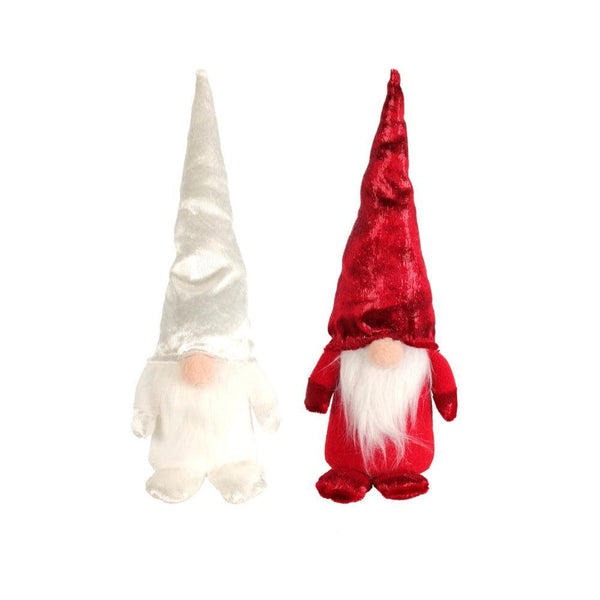 Standing Cosy Gnome Decoration with Long Beard | 33cm - Choice Stores