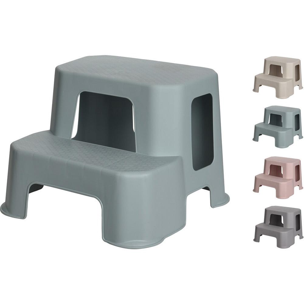 Step Stool 2 Steps Assorted Colours Choice Stores