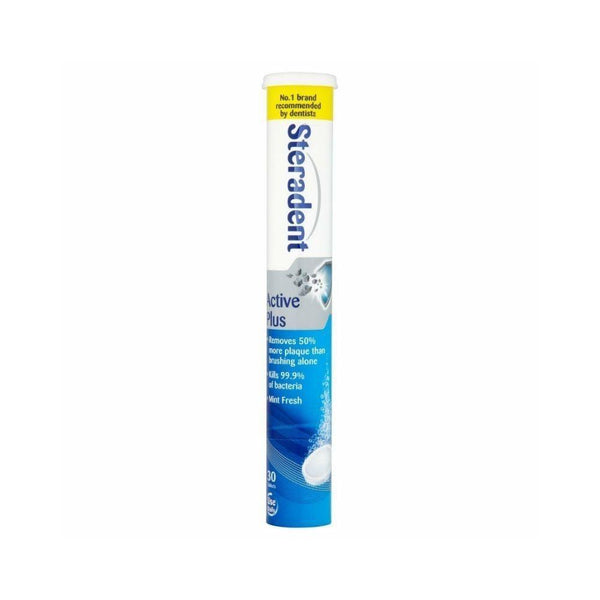 Steradent Active Plus Tablets | 30 Tablets - Choice Stores
