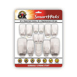 Strong as an Ox Removable Assorted Smart Hooks | Pack of 24 - Choice Stores