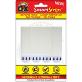 Strong as an Ox Removable White Velcro Hook & Loop Strips - Choice Stores
