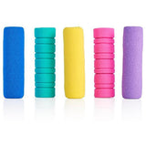 Student Solutions Cushion Soft Pencil Grippers | Assorted Colours | Pack of 5 - Choice Stores