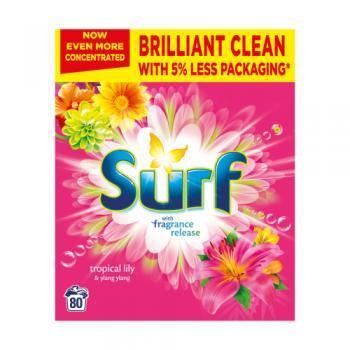 Surf Tropical Lily &amp; Ylang Ylang Washing Powder | 80 Wash - Choice Stores